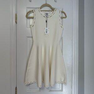 Milly Minis cream dress size 14/16. Brand new with tags